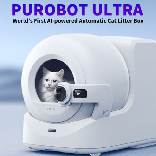 PETKIT Purobot Ultra AI-powered Cat Litter Box With Camera - Image 2