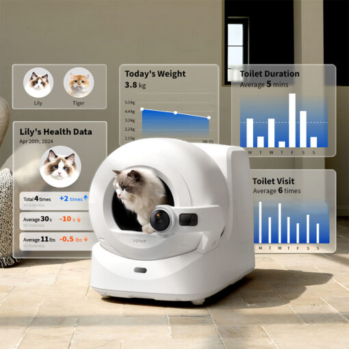 PETKIT Purobot Ultra AI-powered Cat Litter Box With Camera - Image 5